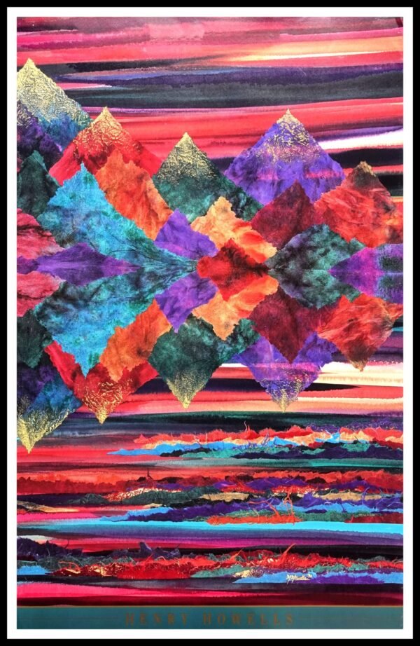 HHG HH021R Oriental sunset-Diptych R